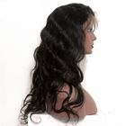 360 Frontal Lace Wig 100% Brasil Virgin Rambut Tubuh Gelombang Pra-Pucked