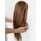 Remy Lace Front Human Hair Wig Kepadatan 250% Tanpa Bahan Kimia